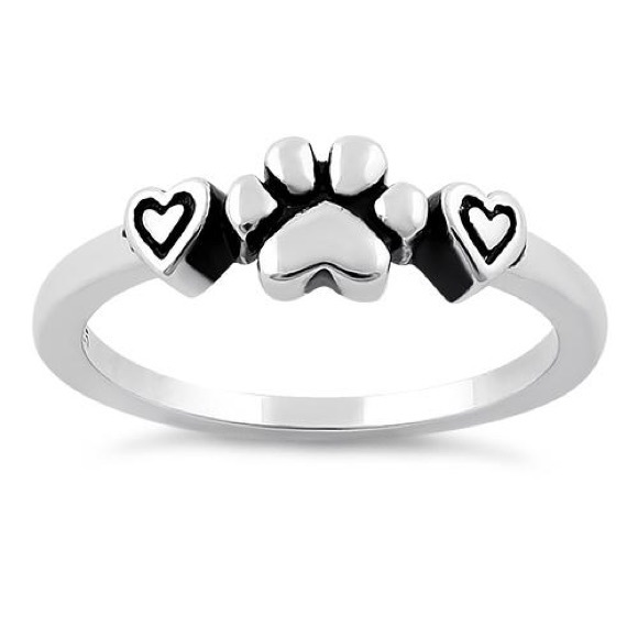 Wholesale Jewelry - Pet Love Paw & Hearts Ring 💖🐾